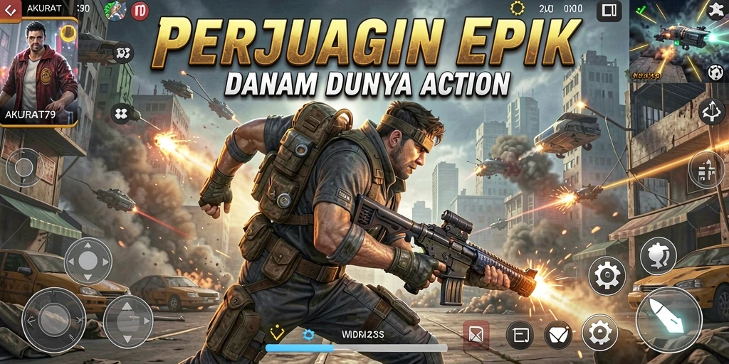 Screenshot utama AKURAT79 menampilkan aksi seru selama gameplay.