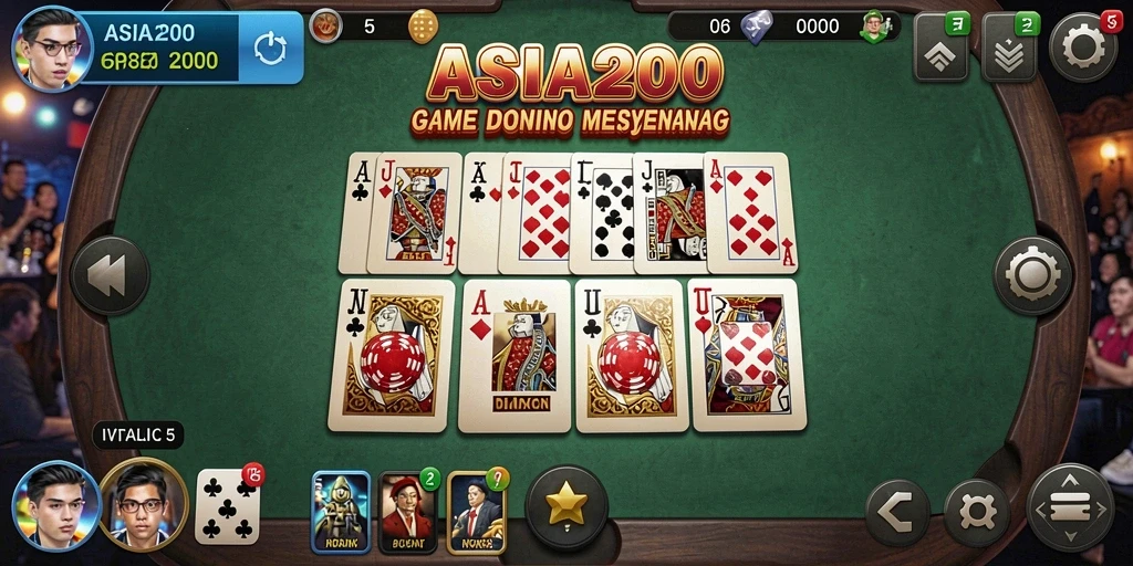 Tampilan menarik dari gameplay ASIA200 yang seru dan menantang.