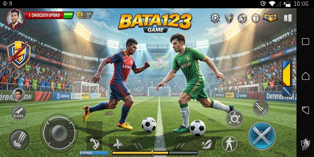 Tampilan gameplay seru BATA123 yang penuh aksi.