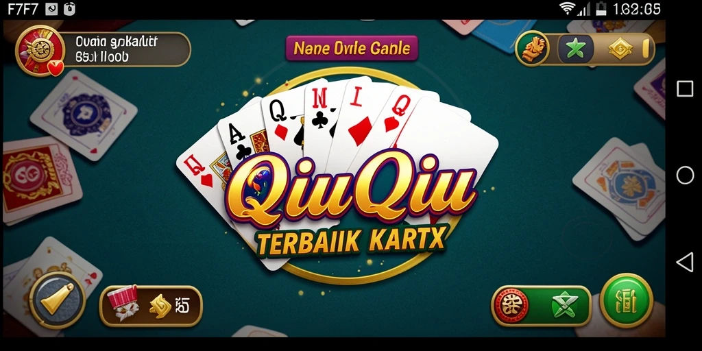 Screenshot gameplay QiuQiu F7F7 yang menarik dan seru.