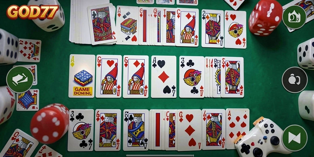 Gameplay Domino yang seru dan interaktif di GOD77.