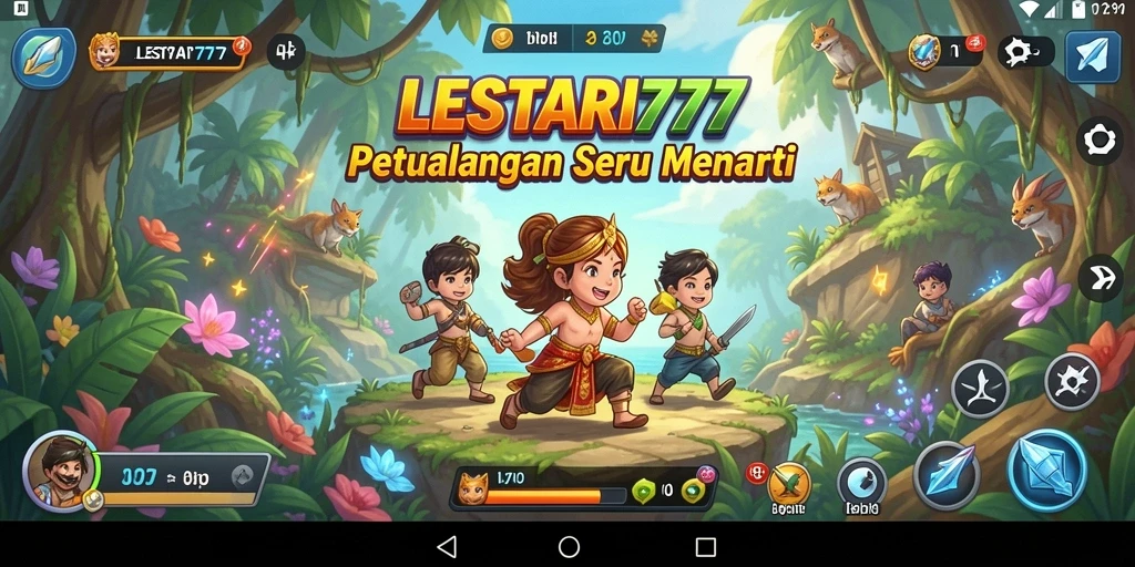 Tampilan gameplay <strong>LESTARI777</strong> yang mendebarkan dan penuh hiburan.