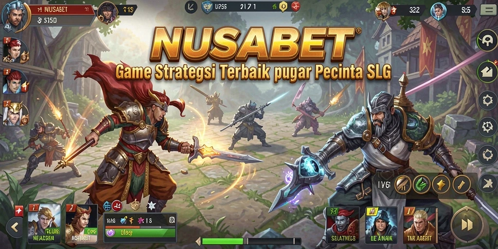 Tampilan menarik dari gameplay NUSABET yang seru.