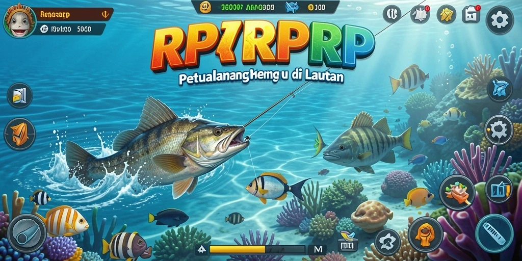 Tangkapan seru dalam RPRPRP menunjukkan keseruan memancing di lautan.