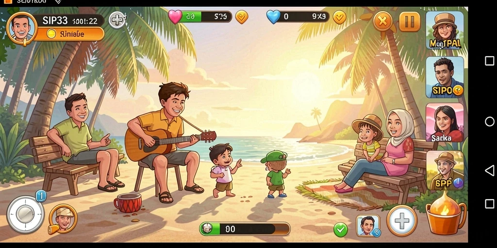 Tampilan screenshot SIP33 yang menunjukkan keseruan gameplay Casual.