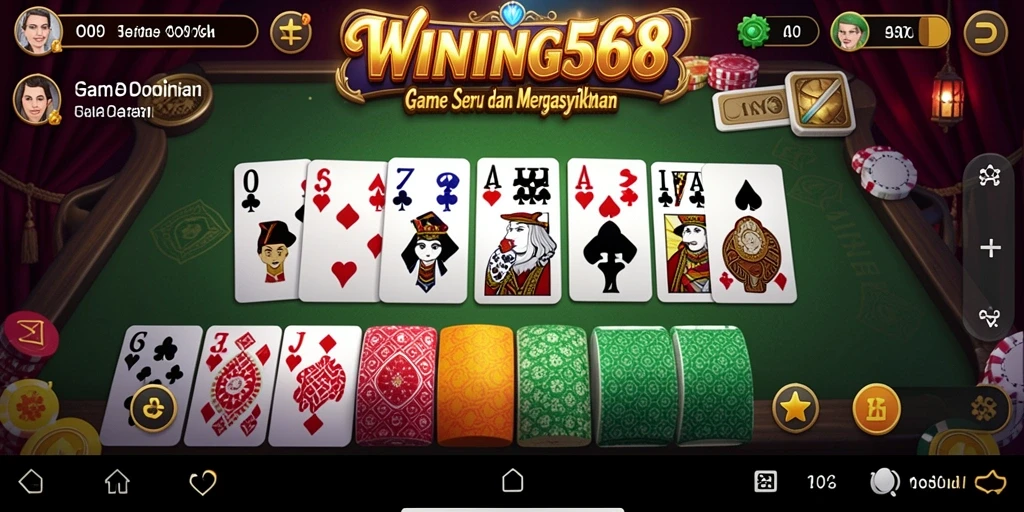 Gameplay WINNING568 yang seru dan menegangkan dalam permainan Domino.